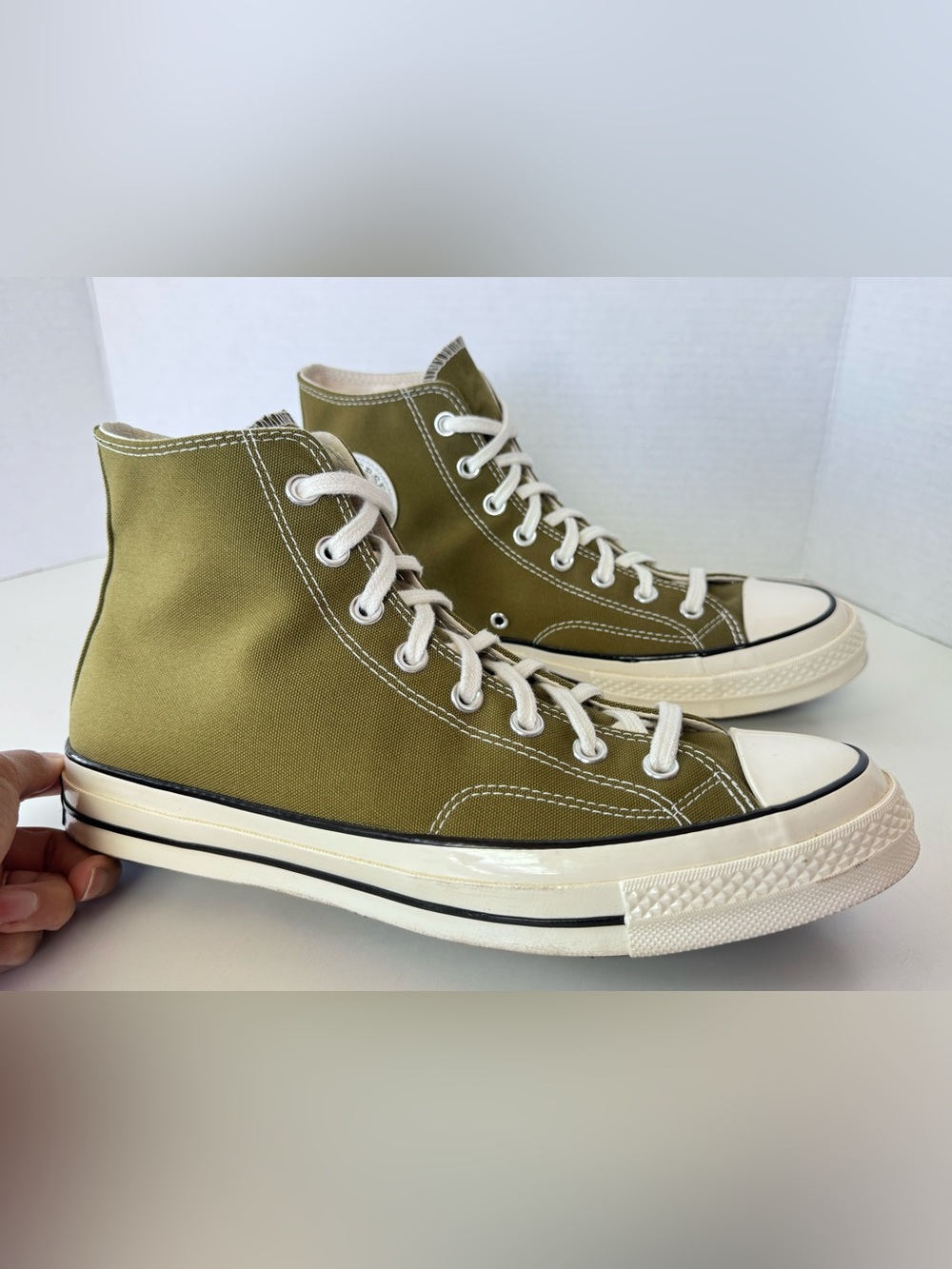 Converse Chuck 70 Hi Swamp Core Canvas Lace Up Sneaker Shoes Men’s Size 10